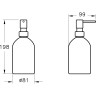 Диспенсер для жидкого мыла VITRA ORIGIN, медь A4489126