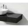 Столешница VITRA ORIGIN 120 см, левосторонняя, черный дуб 65863